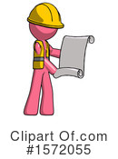 Pink Design Mascot Clipart #1572055 by Leo Blanchette