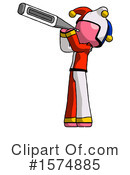 Pink Design Mascot Clipart #1574885 by Leo Blanchette