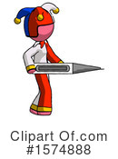 Pink Design Mascot Clipart #1574888 by Leo Blanchette