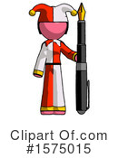 Pink Design Mascot Clipart #1575015 by Leo Blanchette