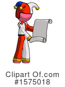 Pink Design Mascot Clipart #1575018 by Leo Blanchette