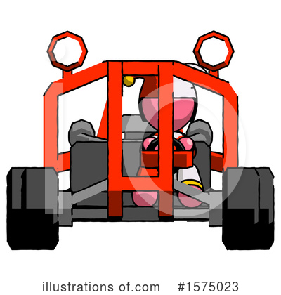 Royalty-Free (RF) Pink Design Mascot Clipart Illustration by Leo Blanchette - Stock Sample #1575023