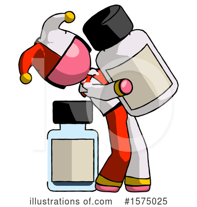 Royalty-Free (RF) Pink Design Mascot Clipart Illustration by Leo Blanchette - Stock Sample #1575025