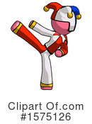 Pink Design Mascot Clipart #1575126 by Leo Blanchette