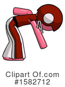 Pink Design Mascot Clipart #1582712 by Leo Blanchette