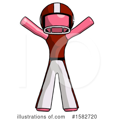 Royalty-Free (RF) Pink Design Mascot Clipart Illustration by Leo Blanchette - Stock Sample #1582720