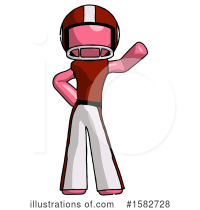 Royalty-Free (RF) Pink Design Mascot Clipart Illustration by Leo Blanchette - Stock Sample #1582728