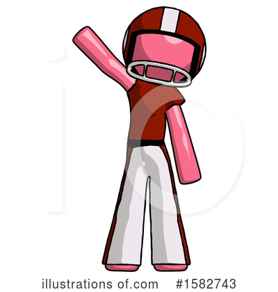 Royalty-Free (RF) Pink Design Mascot Clipart Illustration by Leo Blanchette - Stock Sample #1582743