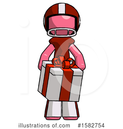 Royalty-Free (RF) Pink Design Mascot Clipart Illustration by Leo Blanchette - Stock Sample #1582754