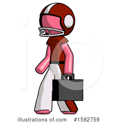 Royalty-Free (RF) Pink Design Mascot Clipart Illustration by Leo Blanchette - Stock Sample #1582759