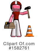 Pink Design Mascot Clipart #1582761 by Leo Blanchette