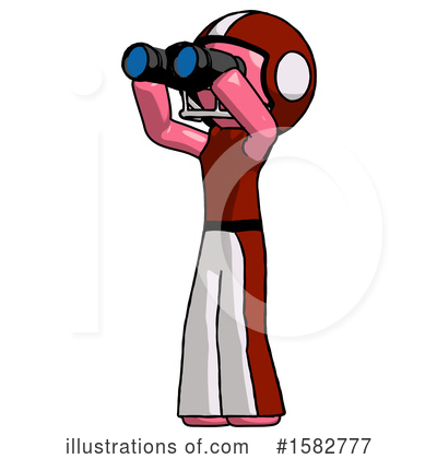 Royalty-Free (RF) Pink Design Mascot Clipart Illustration by Leo Blanchette - Stock Sample #1582777