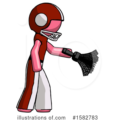 Royalty-Free (RF) Pink Design Mascot Clipart Illustration by Leo Blanchette - Stock Sample #1582783