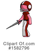 Pink Design Mascot Clipart #1582796 by Leo Blanchette