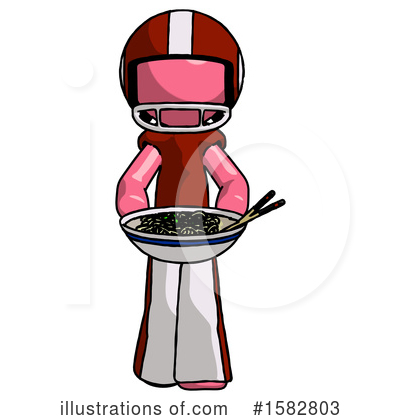 Royalty-Free (RF) Pink Design Mascot Clipart Illustration by Leo Blanchette - Stock Sample #1582803
