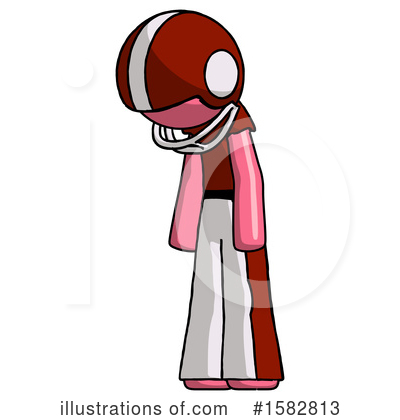 Royalty-Free (RF) Pink Design Mascot Clipart Illustration by Leo Blanchette - Stock Sample #1582813