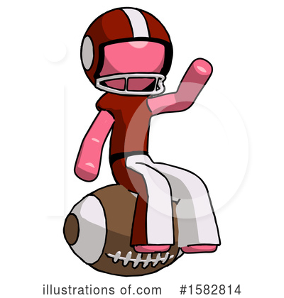 Royalty-Free (RF) Pink Design Mascot Clipart Illustration by Leo Blanchette - Stock Sample #1582814