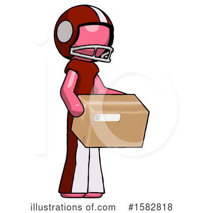 Royalty-Free (RF) Pink Design Mascot Clipart Illustration by Leo Blanchette - Stock Sample #1582818