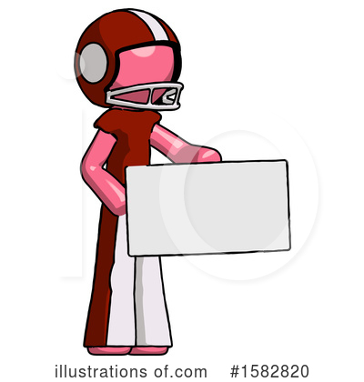 Royalty-Free (RF) Pink Design Mascot Clipart Illustration by Leo Blanchette - Stock Sample #1582820