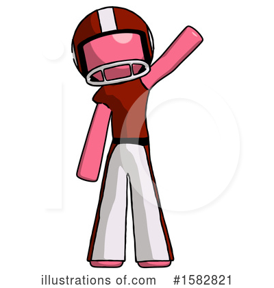 Royalty-Free (RF) Pink Design Mascot Clipart Illustration by Leo Blanchette - Stock Sample #1582821