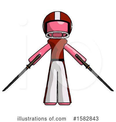 Royalty-Free (RF) Pink Design Mascot Clipart Illustration by Leo Blanchette - Stock Sample #1582843
