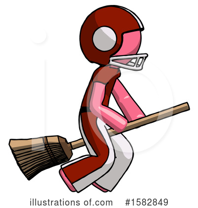 Royalty-Free (RF) Pink Design Mascot Clipart Illustration by Leo Blanchette - Stock Sample #1582849