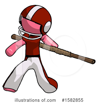 Royalty-Free (RF) Pink Design Mascot Clipart Illustration by Leo Blanchette - Stock Sample #1582855