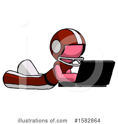 Royalty-Free (RF) Pink Design Mascot Clipart Illustration by Leo Blanchette - Stock Sample #1582864