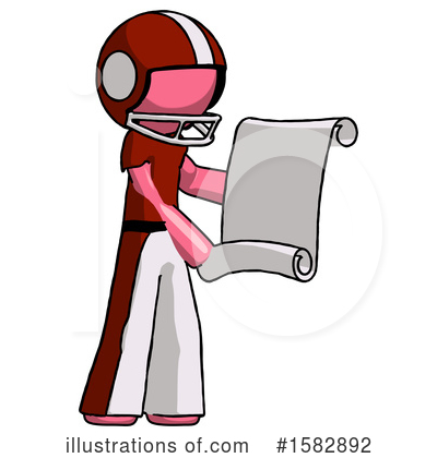 Royalty-Free (RF) Pink Design Mascot Clipart Illustration by Leo Blanchette - Stock Sample #1582892