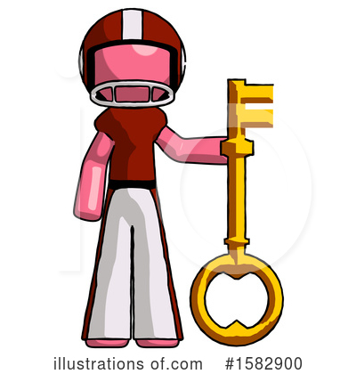 Royalty-Free (RF) Pink Design Mascot Clipart Illustration by Leo Blanchette - Stock Sample #1582900