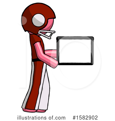 Royalty-Free (RF) Pink Design Mascot Clipart Illustration by Leo Blanchette - Stock Sample #1582902