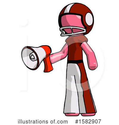 Royalty-Free (RF) Pink Design Mascot Clipart Illustration by Leo Blanchette - Stock Sample #1582907