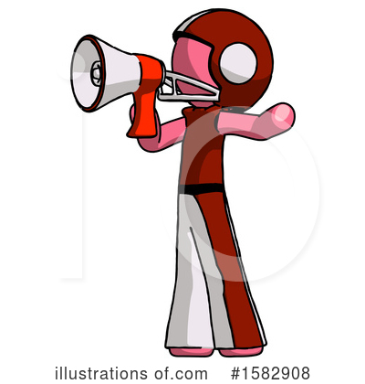 Royalty-Free (RF) Pink Design Mascot Clipart Illustration by Leo Blanchette - Stock Sample #1582908