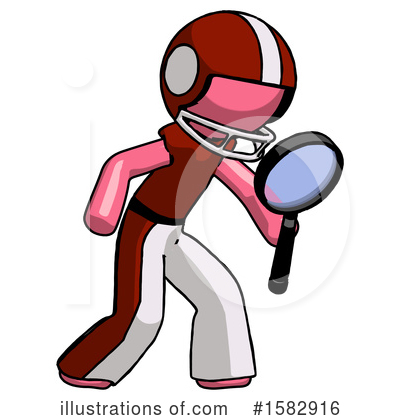 Royalty-Free (RF) Pink Design Mascot Clipart Illustration by Leo Blanchette - Stock Sample #1582916
