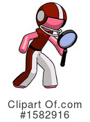 Pink Design Mascot Clipart #1582916 by Leo Blanchette
