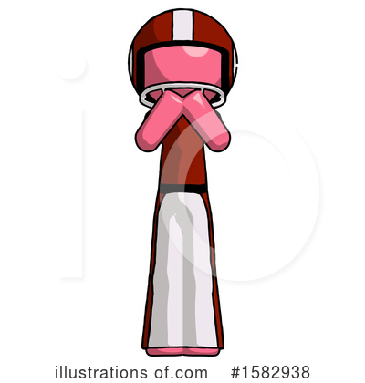 Royalty-Free (RF) Pink Design Mascot Clipart Illustration by Leo Blanchette - Stock Sample #1582938