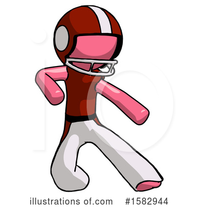 Royalty-Free (RF) Pink Design Mascot Clipart Illustration by Leo Blanchette - Stock Sample #1582944