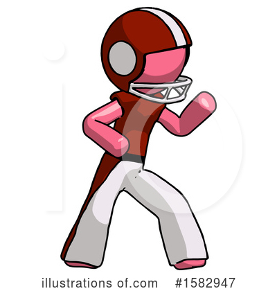 Royalty-Free (RF) Pink Design Mascot Clipart Illustration by Leo Blanchette - Stock Sample #1582947