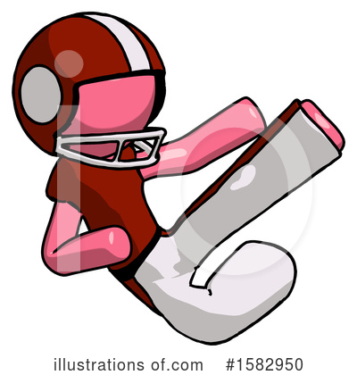 Royalty-Free (RF) Pink Design Mascot Clipart Illustration by Leo Blanchette - Stock Sample #1582950