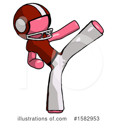Royalty-Free (RF) Pink Design Mascot Clipart Illustration by Leo Blanchette - Stock Sample #1582953