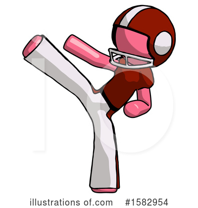 Royalty-Free (RF) Pink Design Mascot Clipart Illustration by Leo Blanchette - Stock Sample #1582954