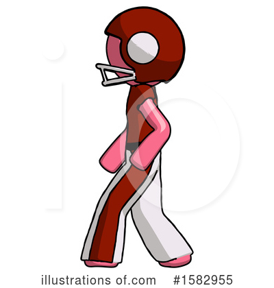 Royalty-Free (RF) Pink Design Mascot Clipart Illustration by Leo Blanchette - Stock Sample #1582955