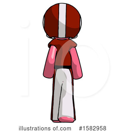 Royalty-Free (RF) Pink Design Mascot Clipart Illustration by Leo Blanchette - Stock Sample #1582958