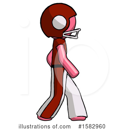 Royalty-Free (RF) Pink Design Mascot Clipart Illustration by Leo Blanchette - Stock Sample #1582960