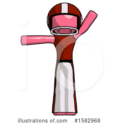 Royalty-Free (RF) Pink Design Mascot Clipart Illustration by Leo Blanchette - Stock Sample #1582968