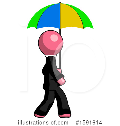 Royalty-Free (RF) Pink Design Mascot Clipart Illustration by Leo Blanchette - Stock Sample #1591614
