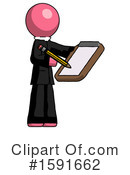 Pink Design Mascot Clipart #1591662 by Leo Blanchette