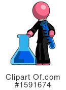 Pink Design Mascot Clipart #1591674 by Leo Blanchette