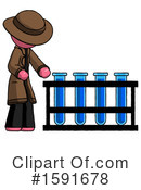 Pink Design Mascot Clipart #1591678 by Leo Blanchette