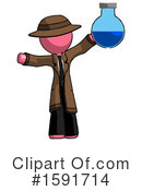 Pink Design Mascot Clipart #1591714 by Leo Blanchette